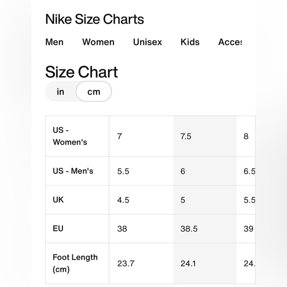 Nike Blazer Mid ‘77 (GS) big kids size 6Y - (cm= 24) women’s sizing in photos - Picture 10 of 12